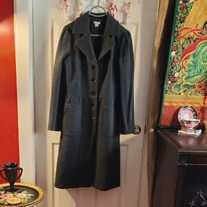 Halogen Charcoal Trench Coat